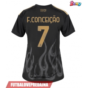 Lacne Ženy Futbalové dres Juventus Francisco Conceicao #7 2026-27 Krátky Rukáv - Tretina